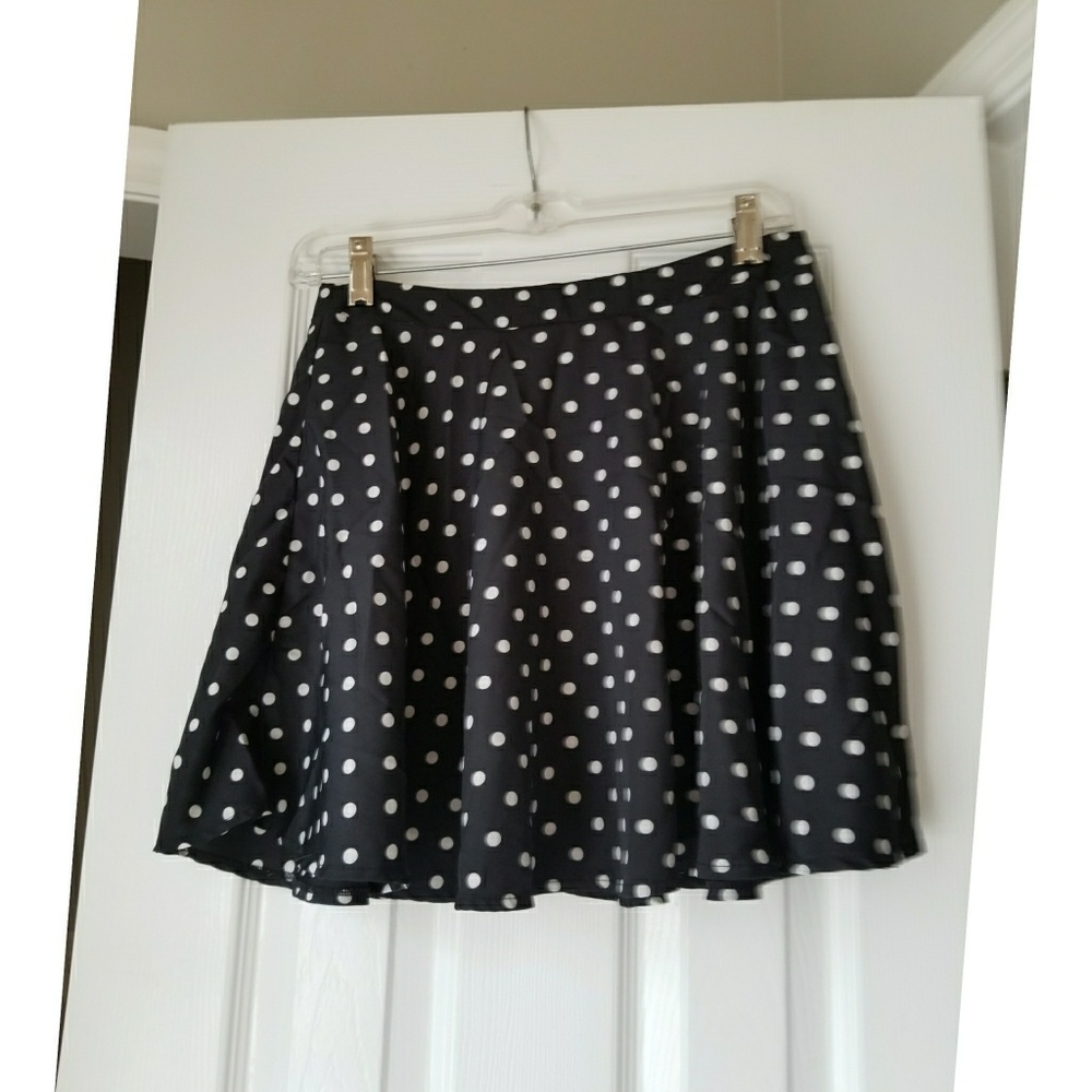 Polka Dot Skater Skirt